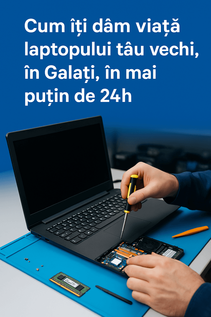 Servicii reparatii laptop