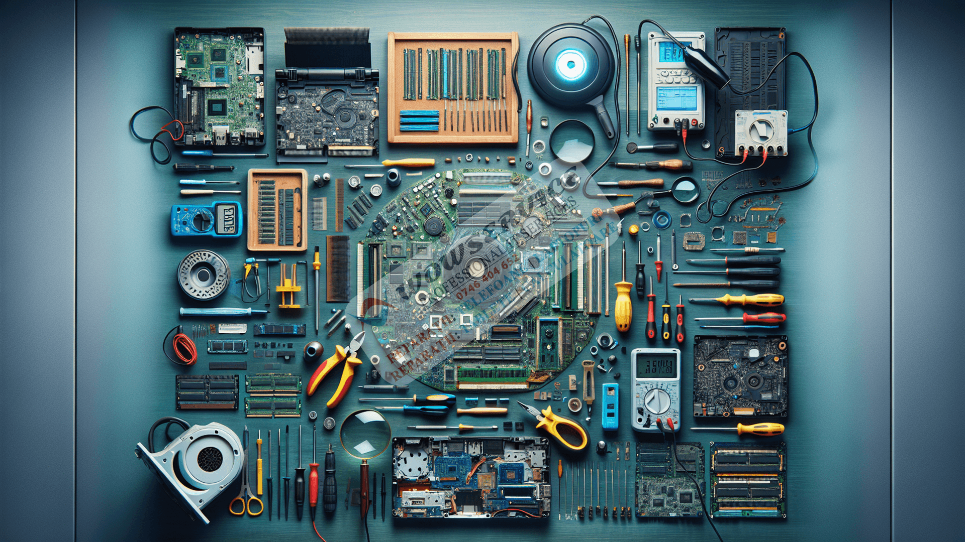 Hardware and software laptop repairs
